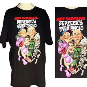 Jeff Dunham Perfectly Unbalanced Tour T-shirt EUC XXL